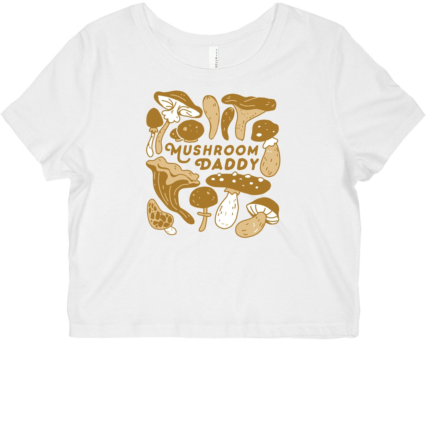 Mushroom Daddy Graphic Baby Tee