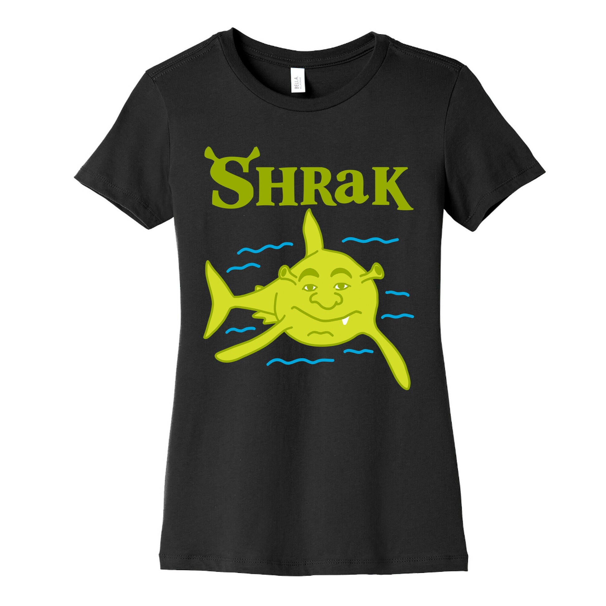 Shrak Shrek The Shark Women's Cotton Tee