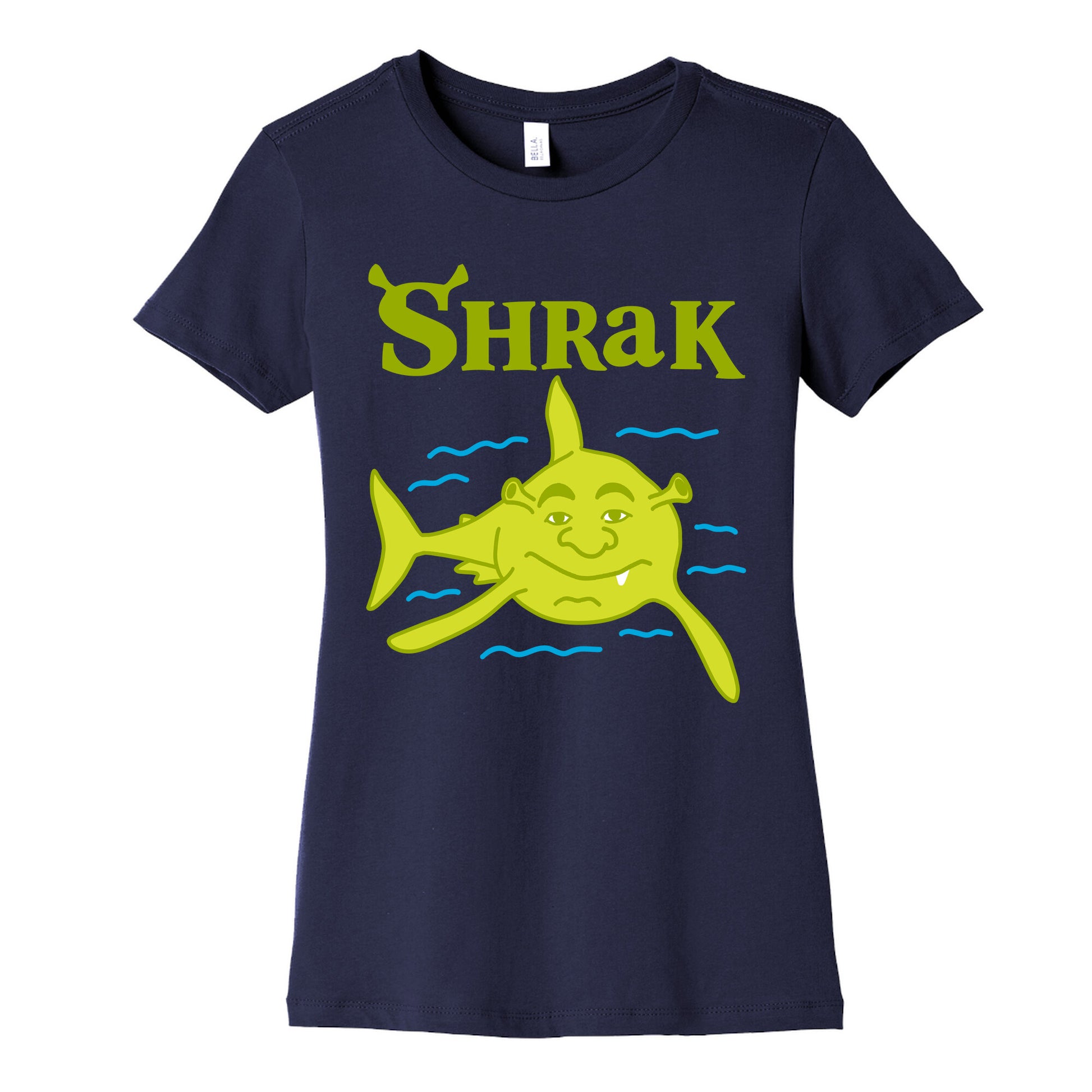Shrak Shrek The Shark Women's Cotton Tee