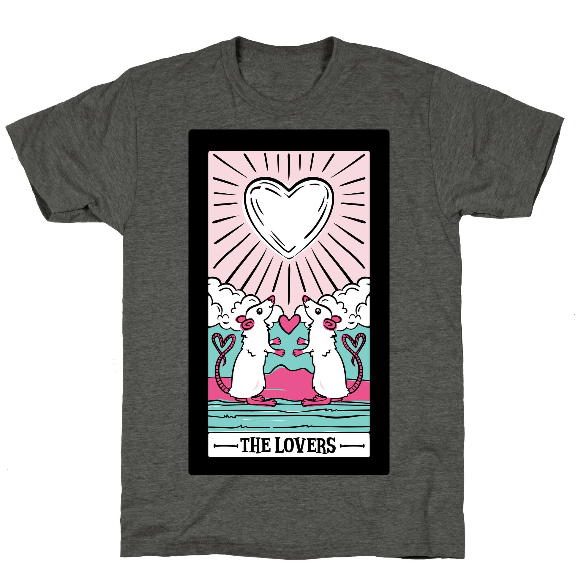 The Rat Lovers Tarot Unisex Triblend Tee