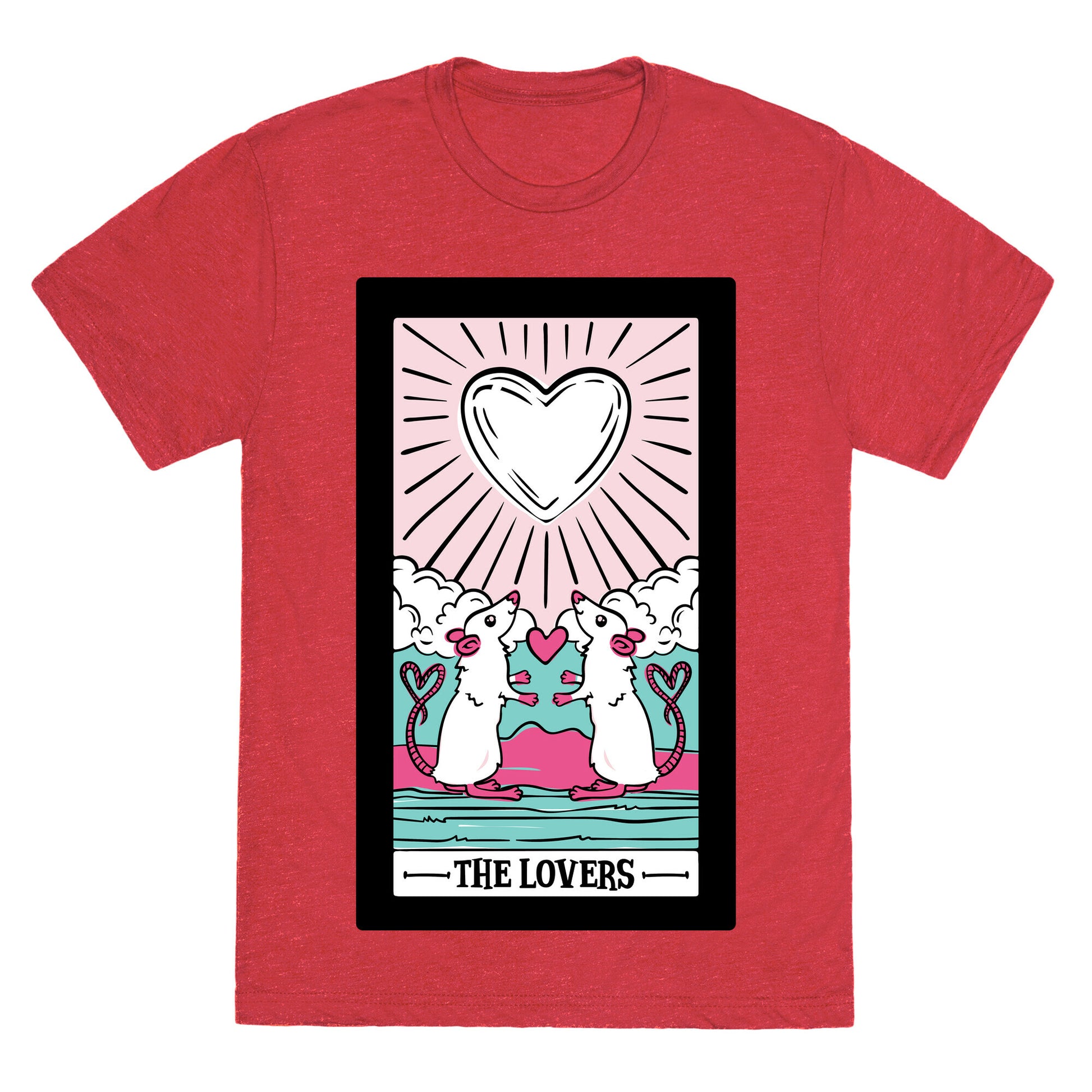 The Rat Lovers Tarot Unisex Triblend Tee