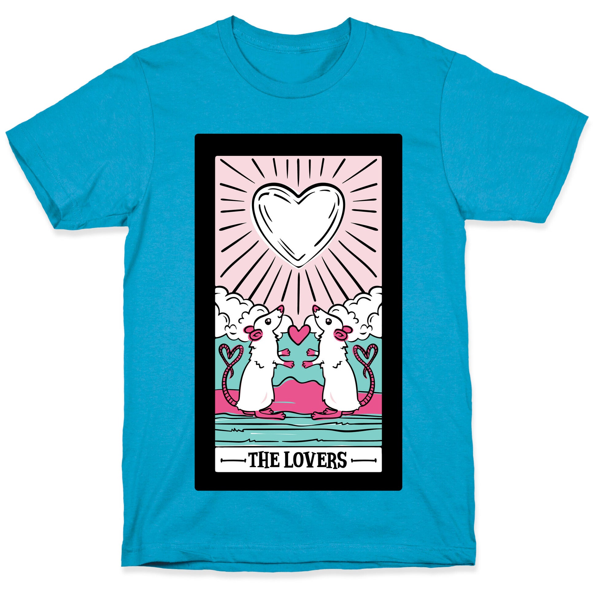 The Rat Lovers Tarot Unisex Triblend Tee