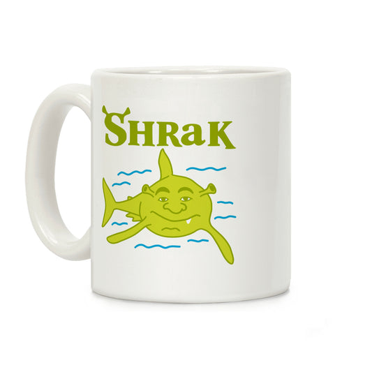 Shrak Shrek The Shark Coffee Mug