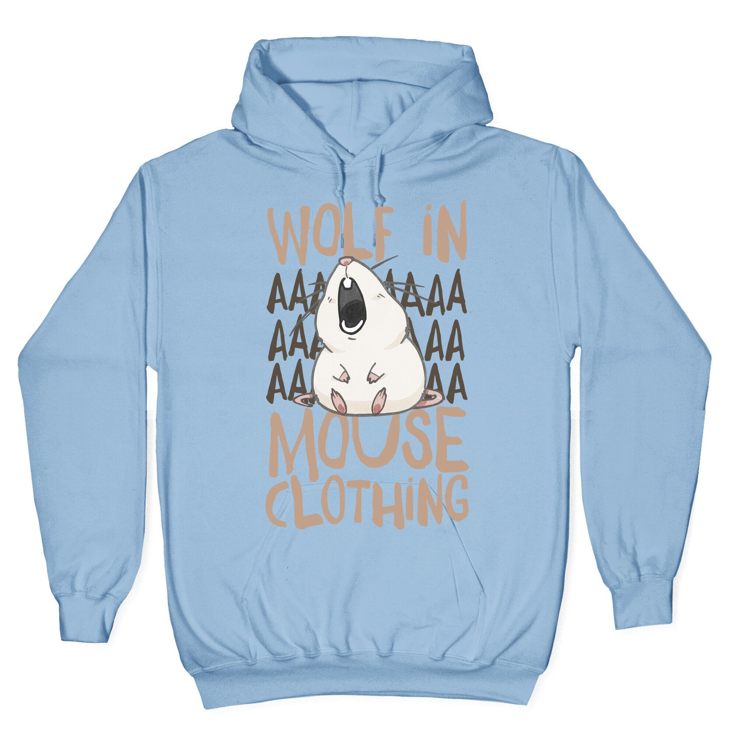 Wolf In Mouse Clothing Hoodie