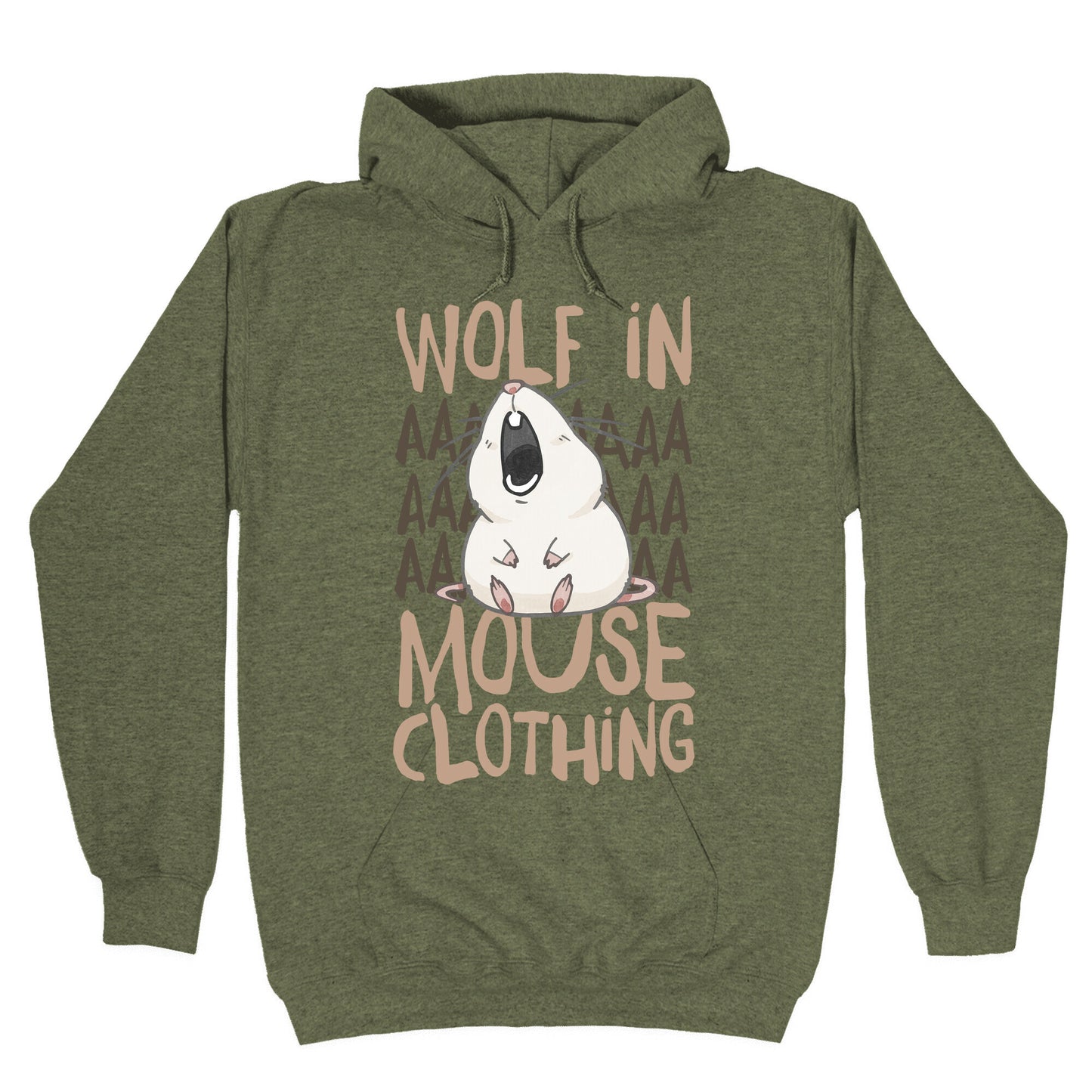 Wolf In Mouse Clothing Hoodie