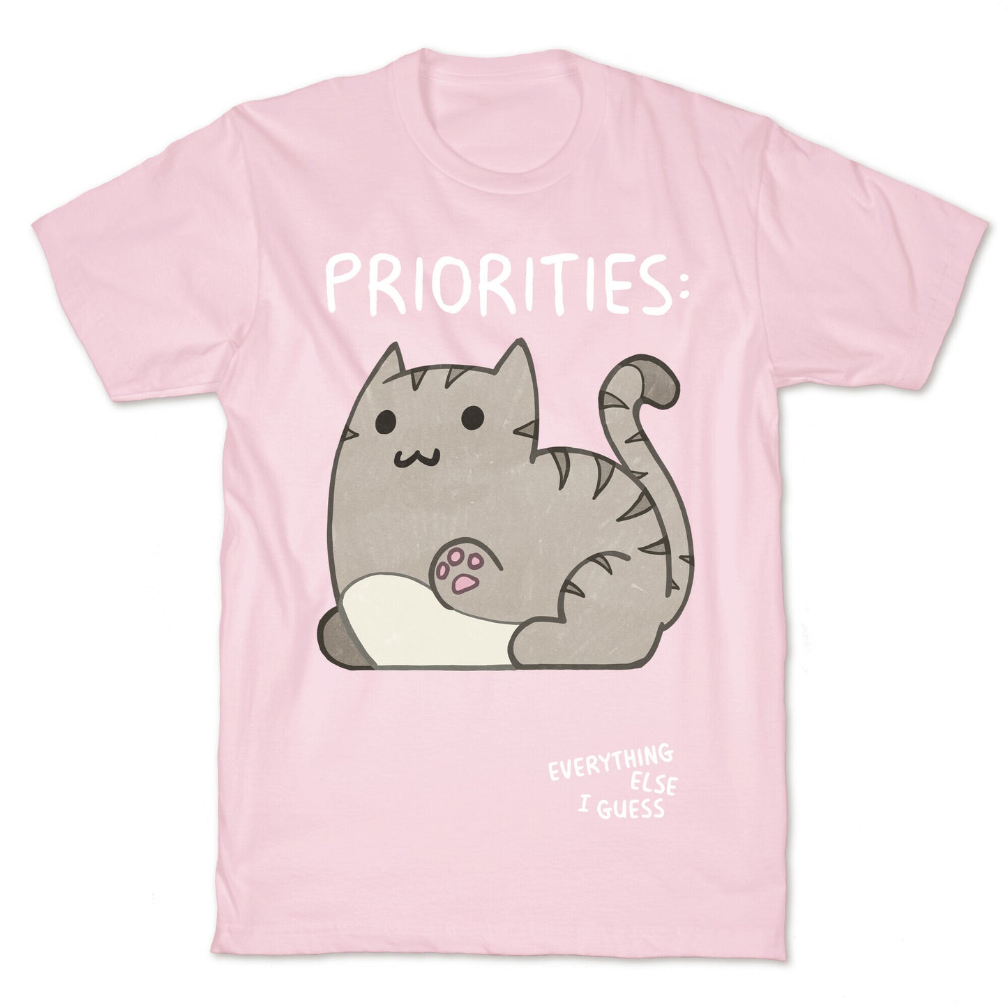 Cat Priorities T-Shirt