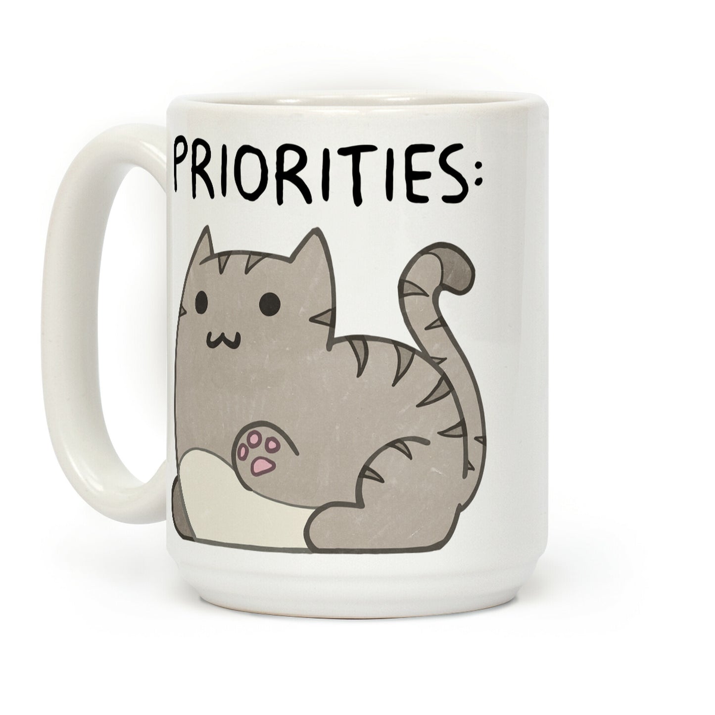 Cat Priorities Coffee Mug