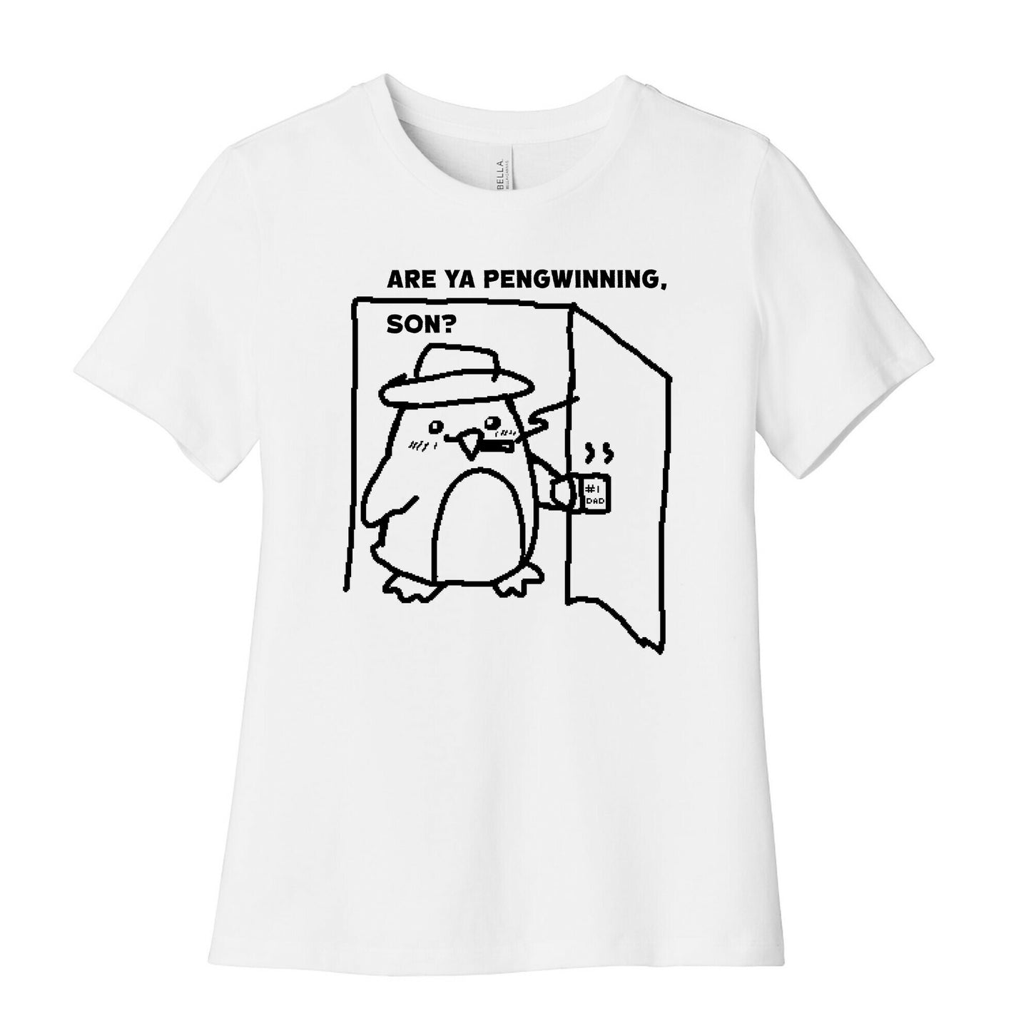 Are Ya Pengwinning, Son? Women's Cotton Tee