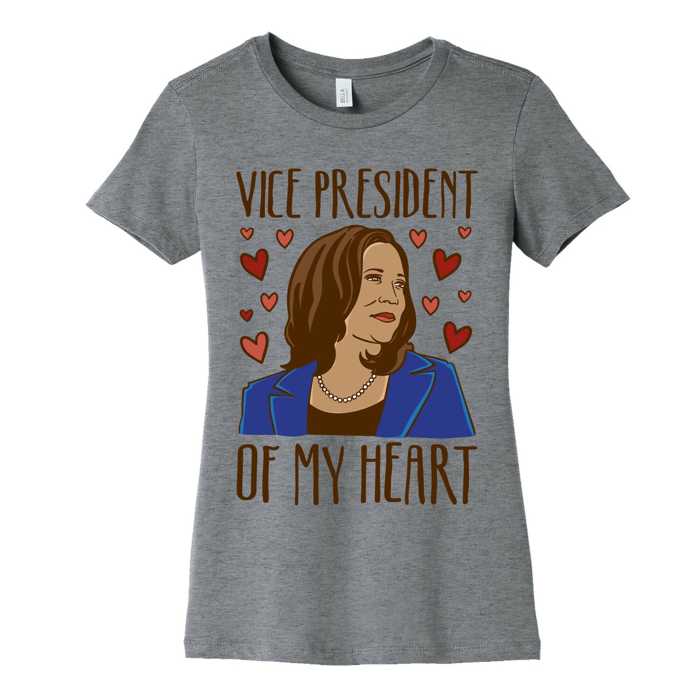 Vice President of My Heart Womens Cotton Tee