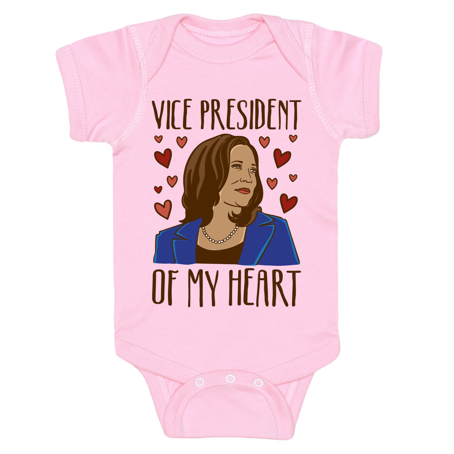 Vice President of My Heart Baby One-Piece