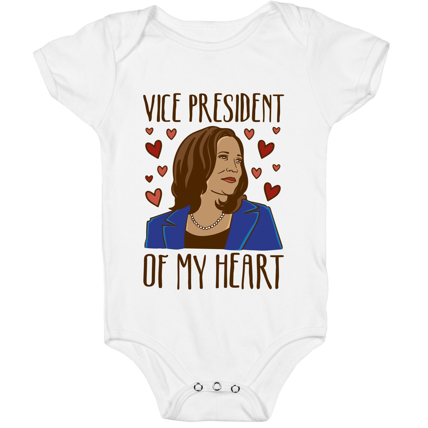 Vice President of My Heart Baby One-Piece