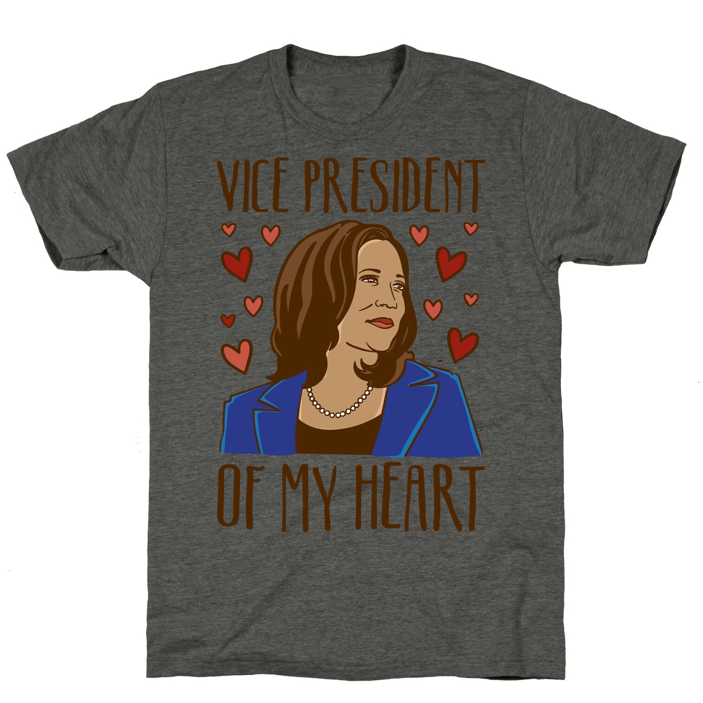 Vice President of My Heart Unisex Triblend Tee