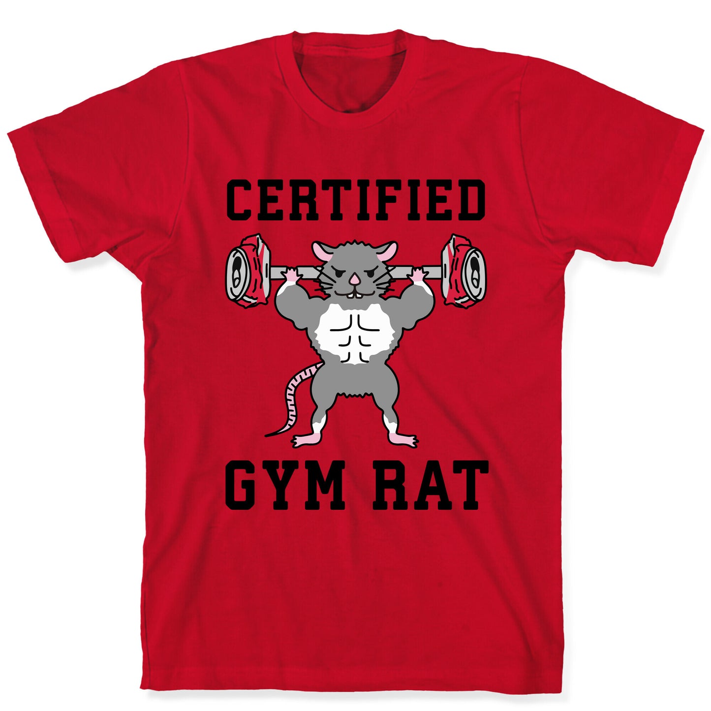 Certified Gym Rat T-Shirt