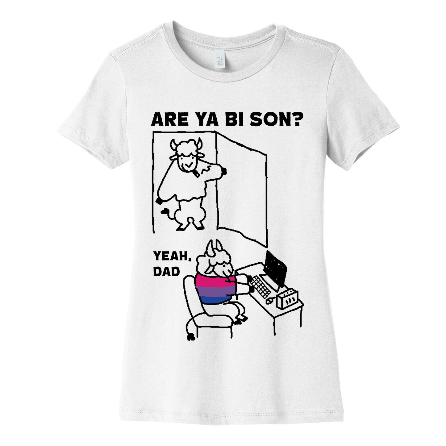 Are Ya Bi son? Women's Cotton Tee
