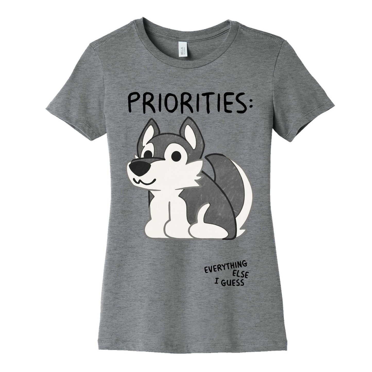 Husky Priorities Women's Cotton Tee