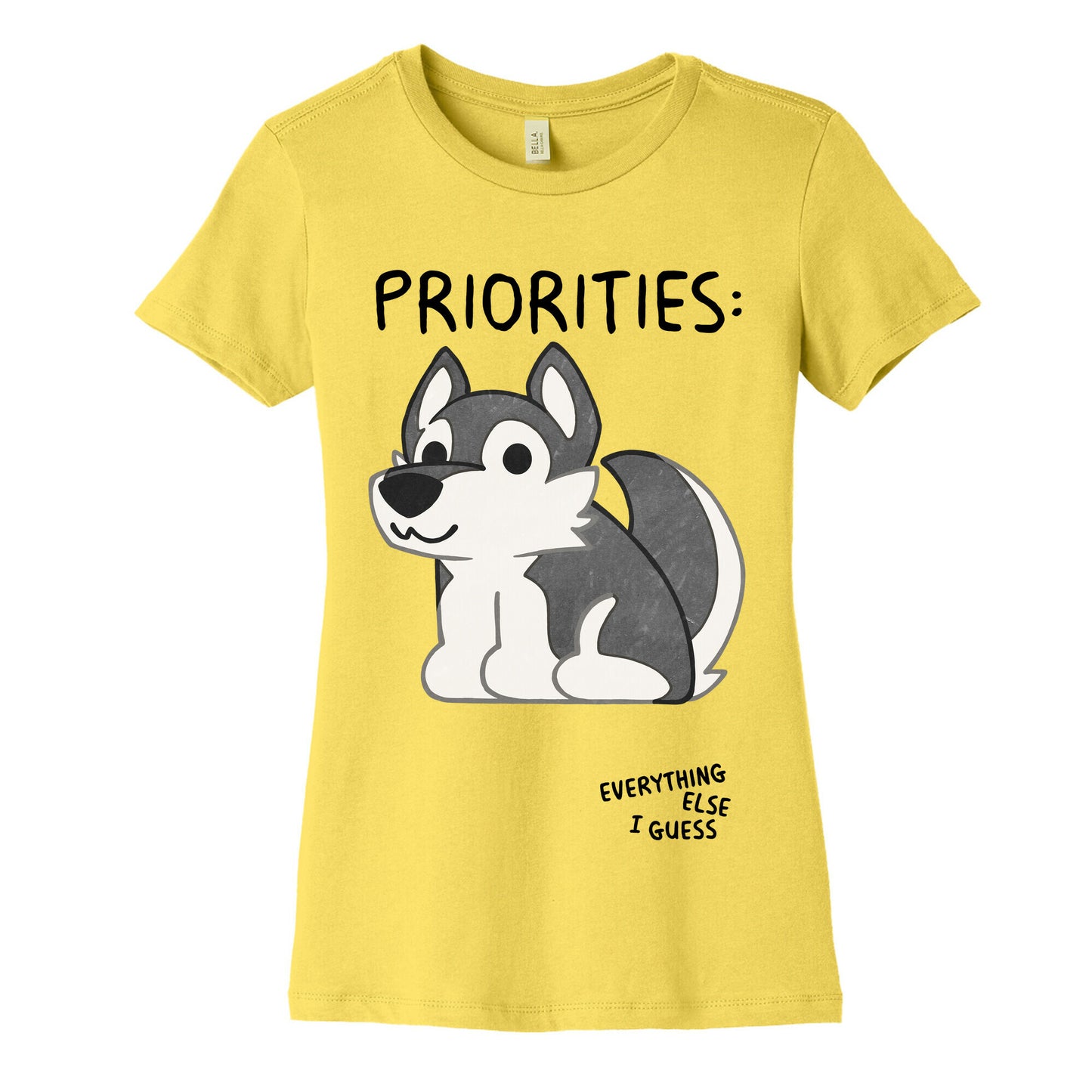 Husky Priorities Women's Cotton Tee
