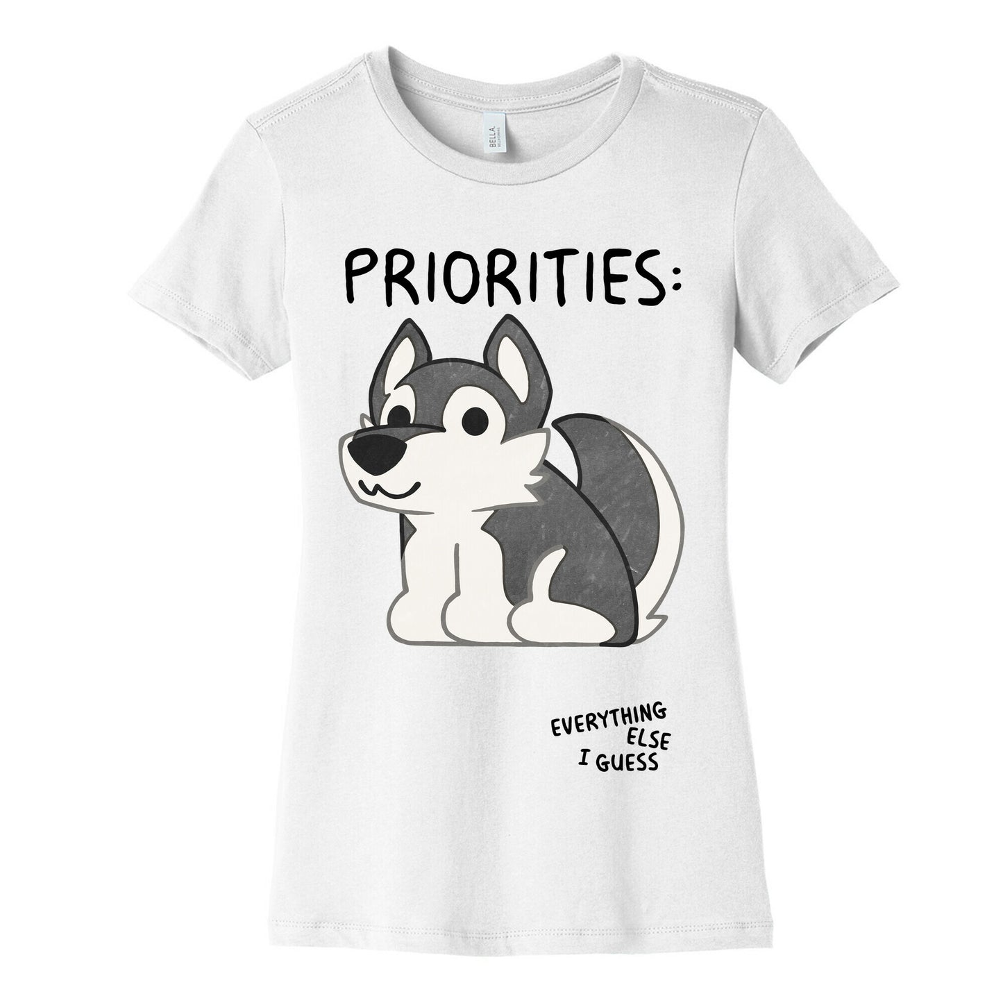Husky Priorities Women's Cotton Tee