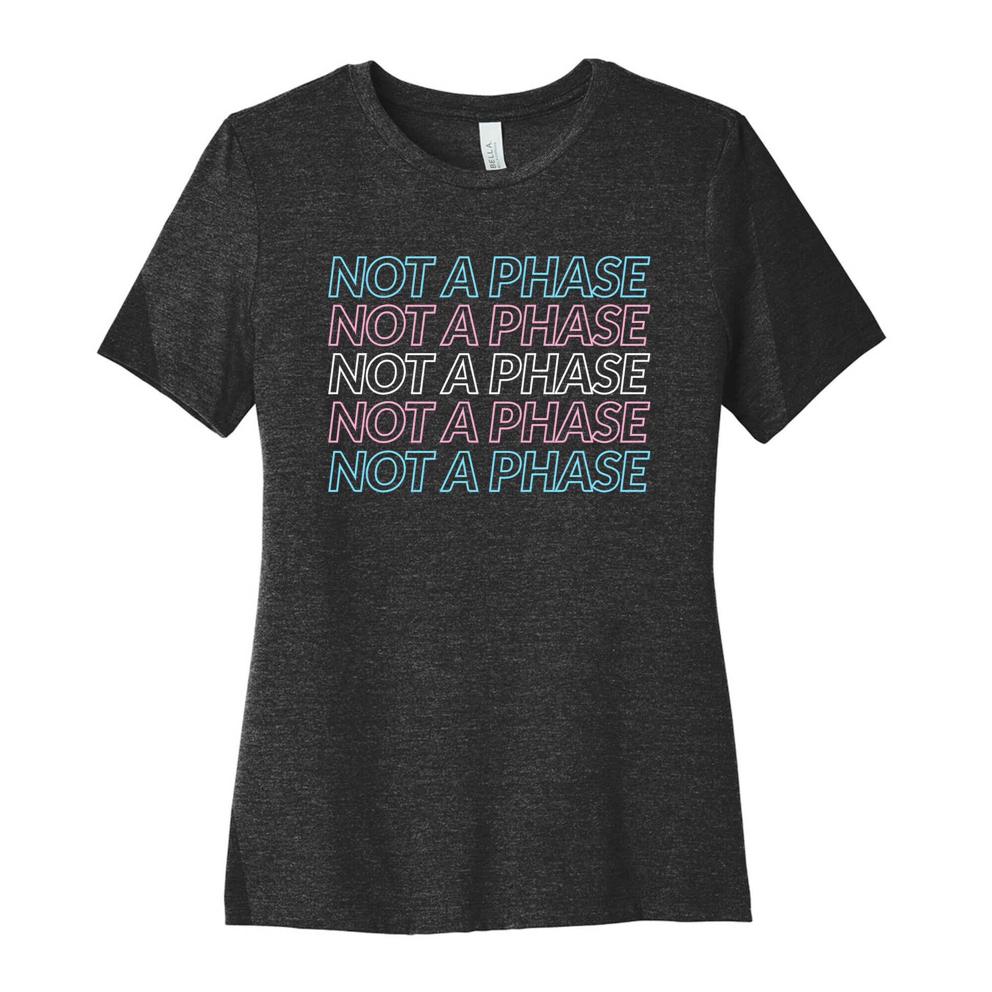 Not A Phase - Trans Pride Women's Cotton Tee