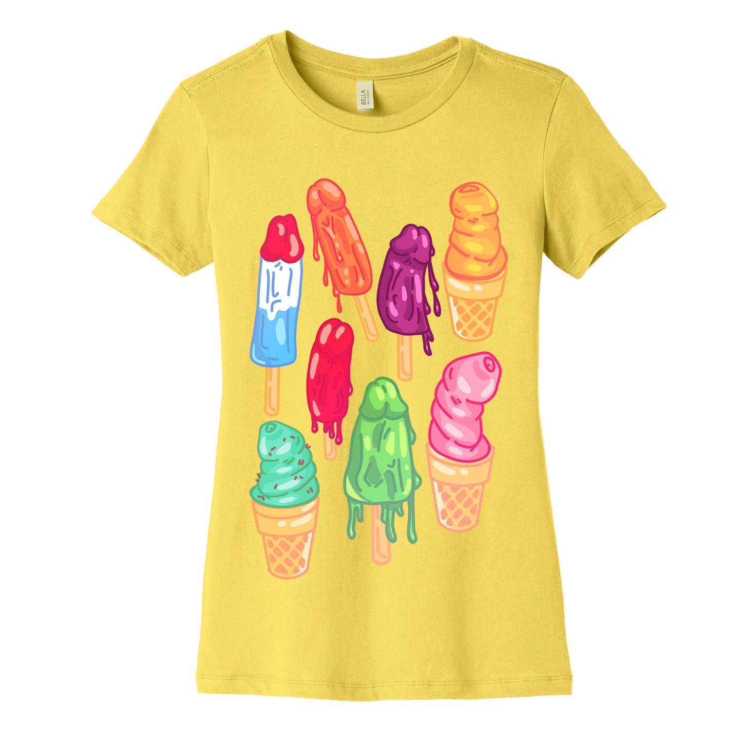 Popsicle Penises Women's Cotton Tee