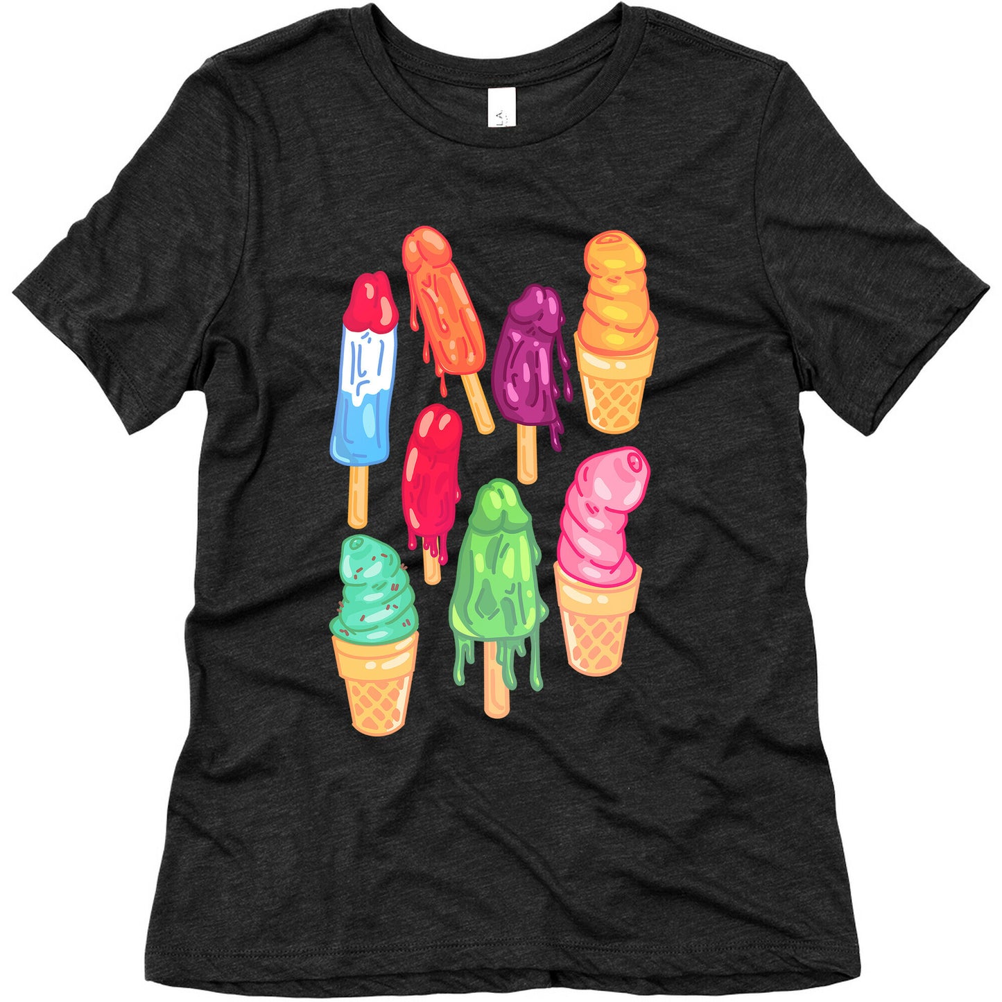 Popsicle Penises Women's Triblend Tee