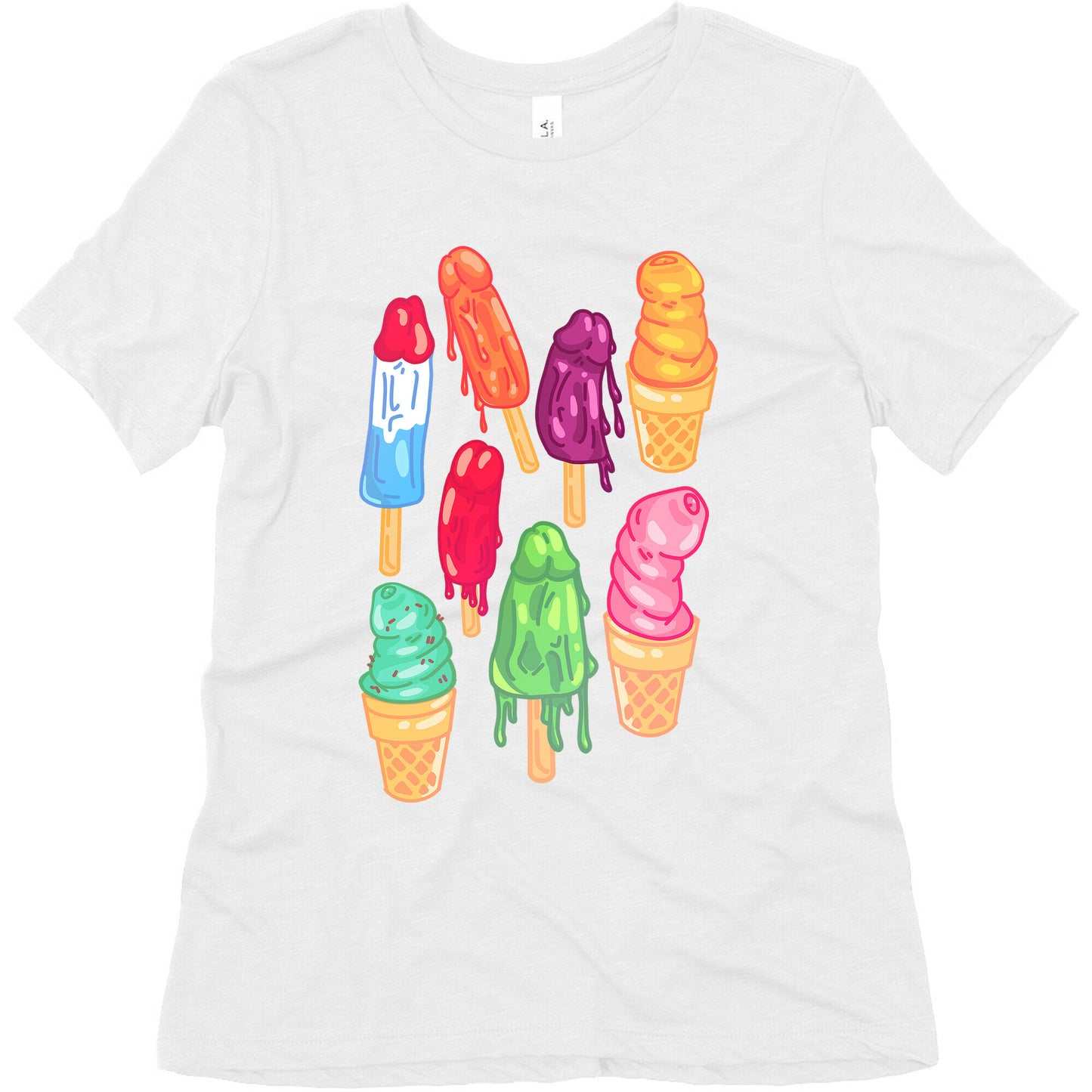 Popsicle Penises Women's Triblend Tee