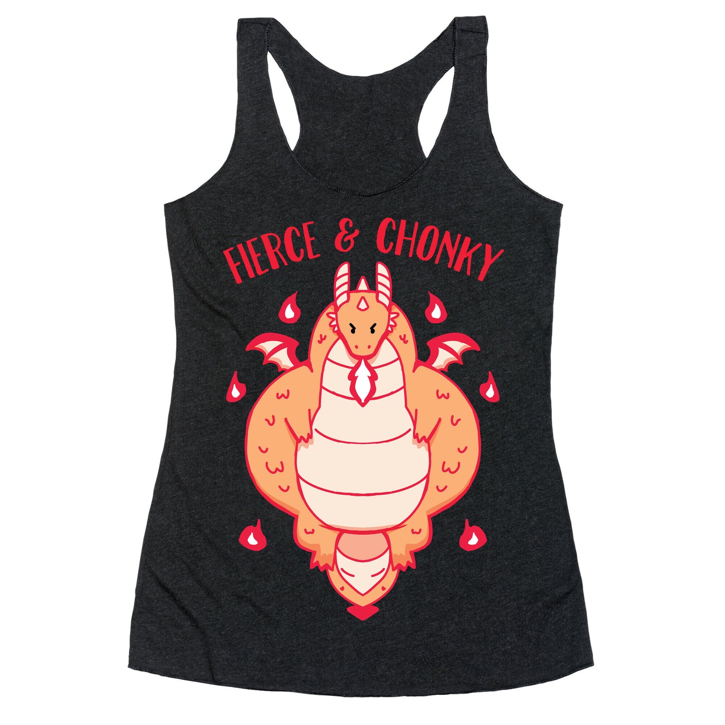 Fierce and Chonky Racerback Tank