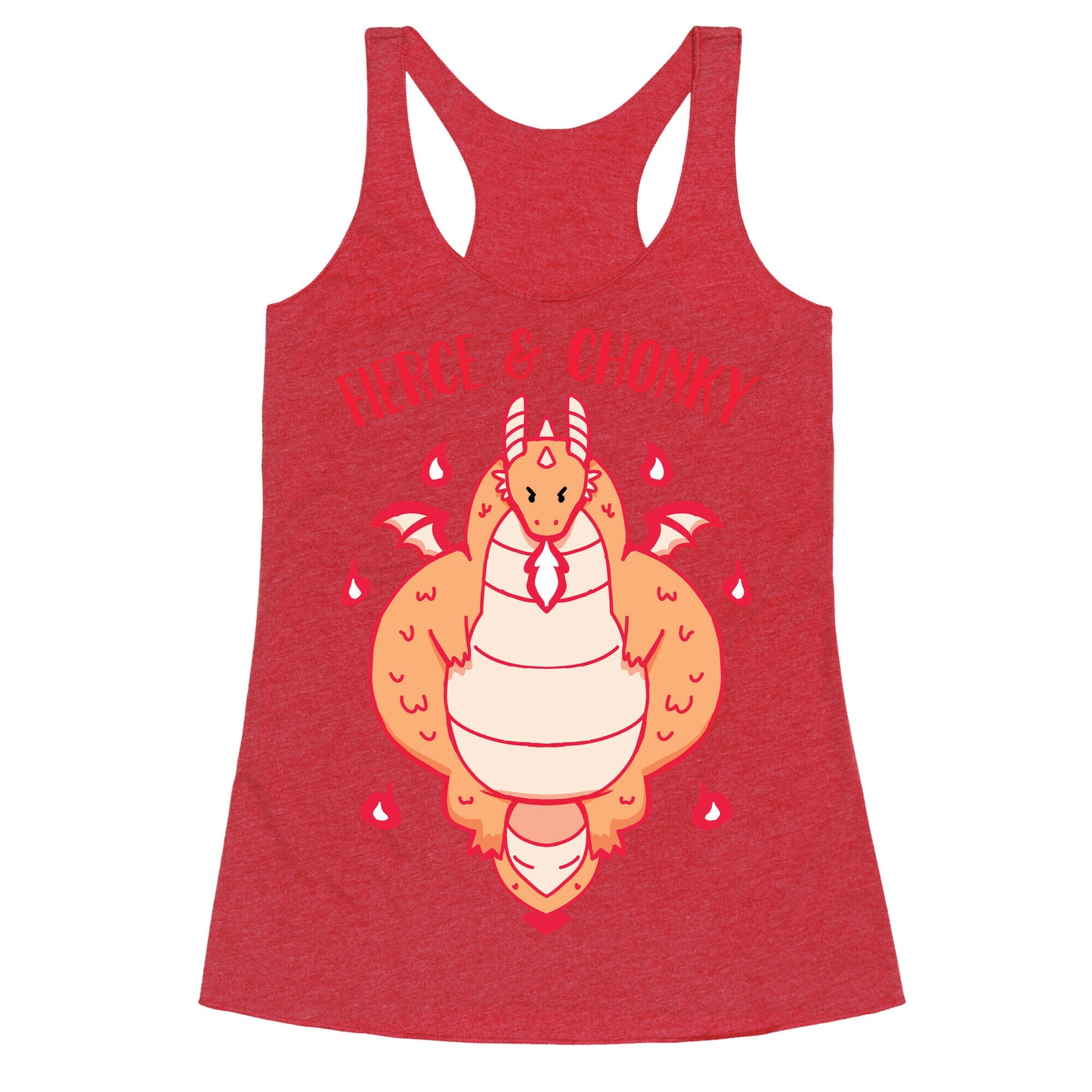 Fierce and Chonky Racerback Tank