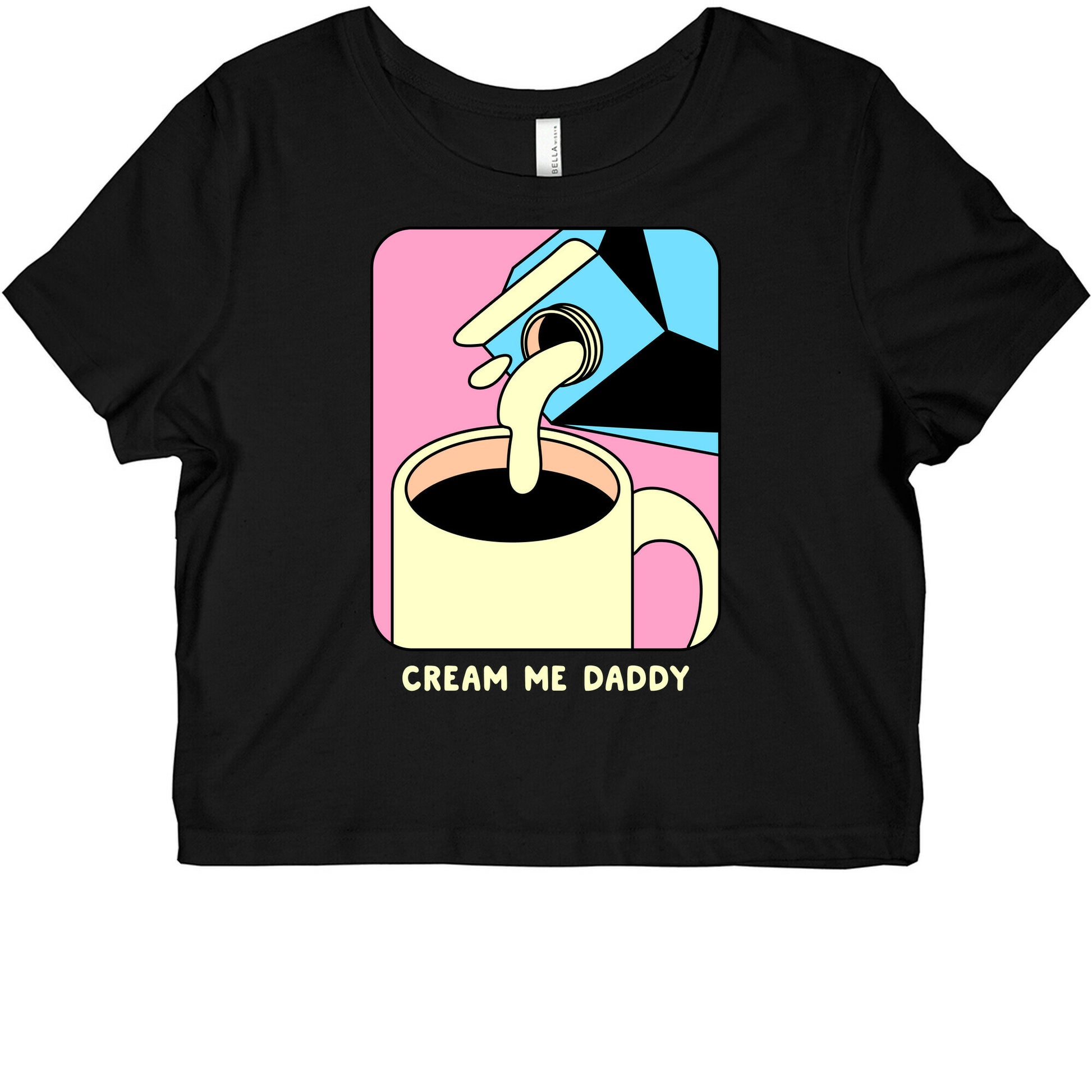 Cream Me Daddy (Coffee) Graphic Baby Tee