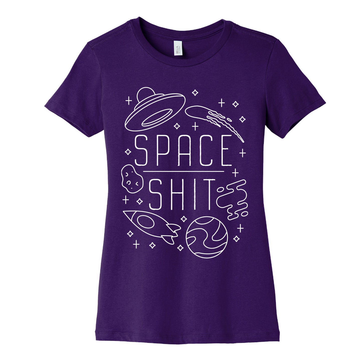 Space Shit Women's Cotton Tee