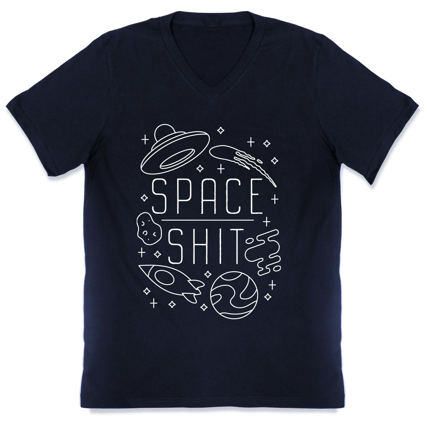 Space Shit V-Neck