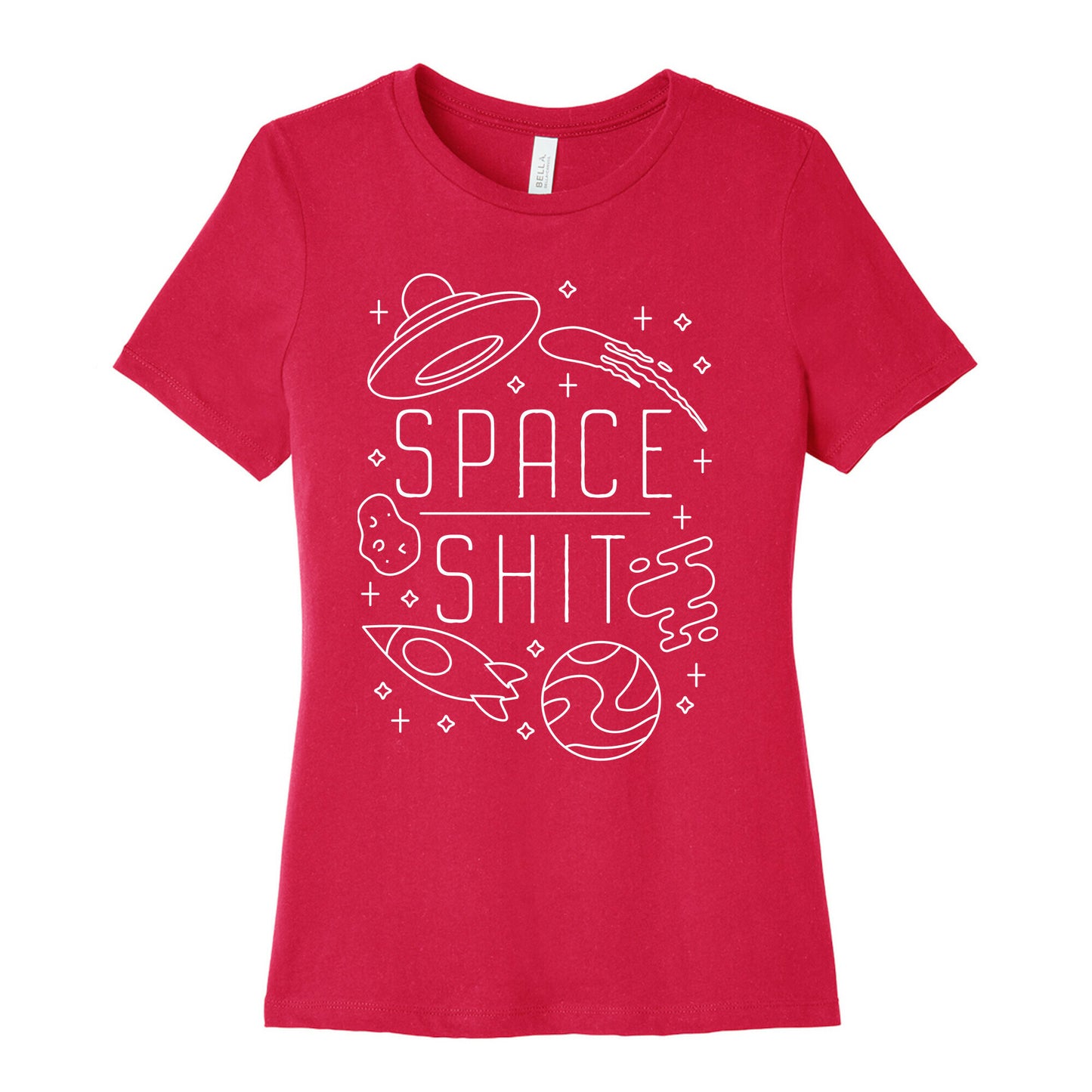 Space Shit Women's Cotton Tee