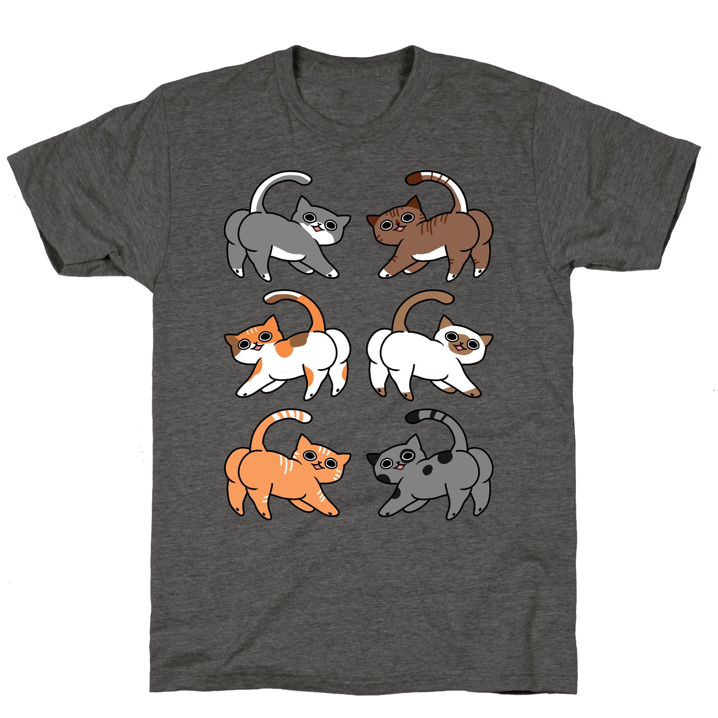 Cats With Buttcheeks Unisex Triblend Tee