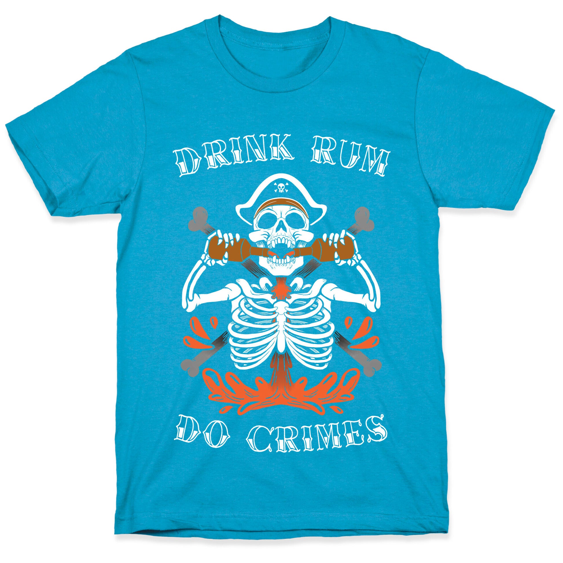 Drink Rum Do Crimes Unisex Triblend Tee