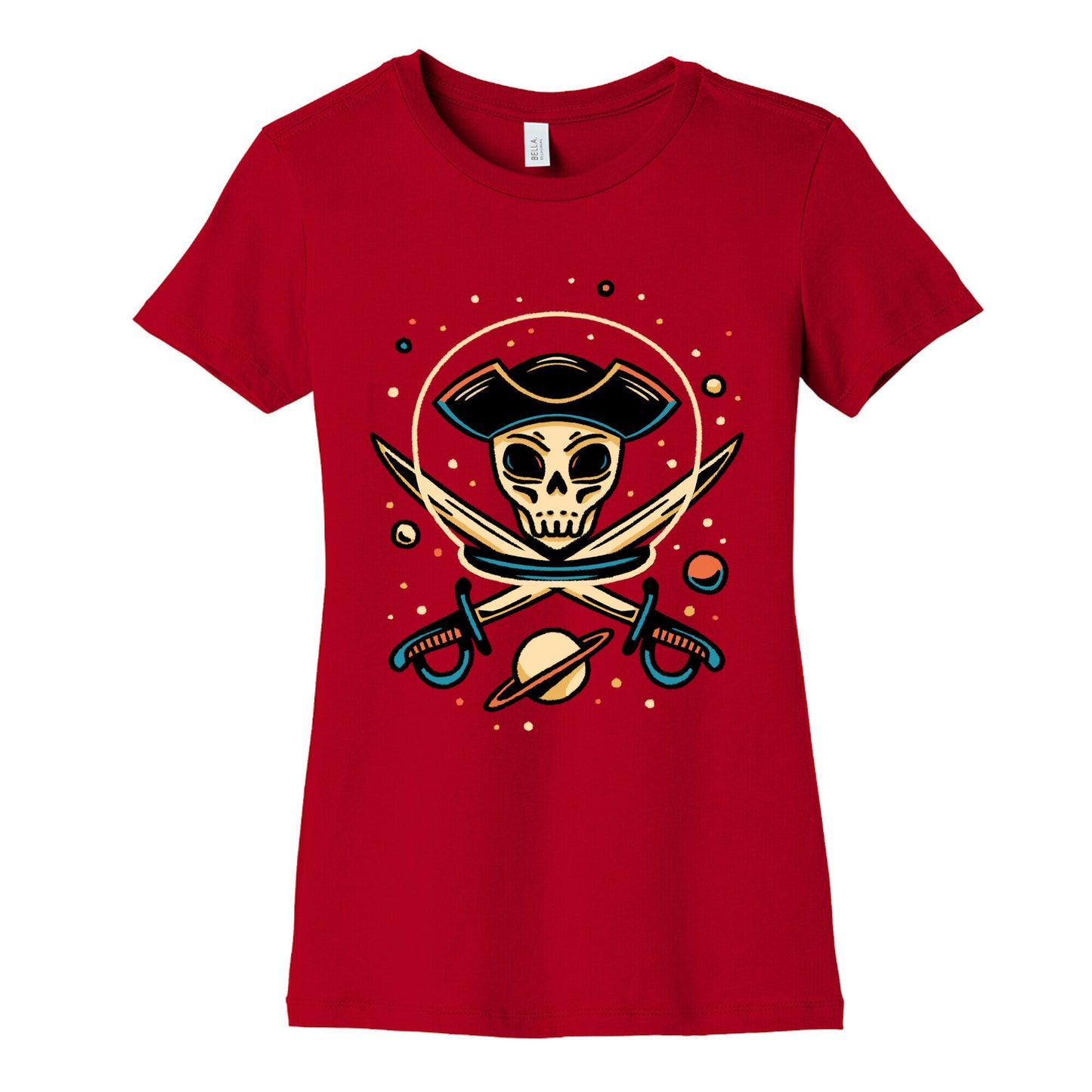 Space Pirate Women's Cotton Tee