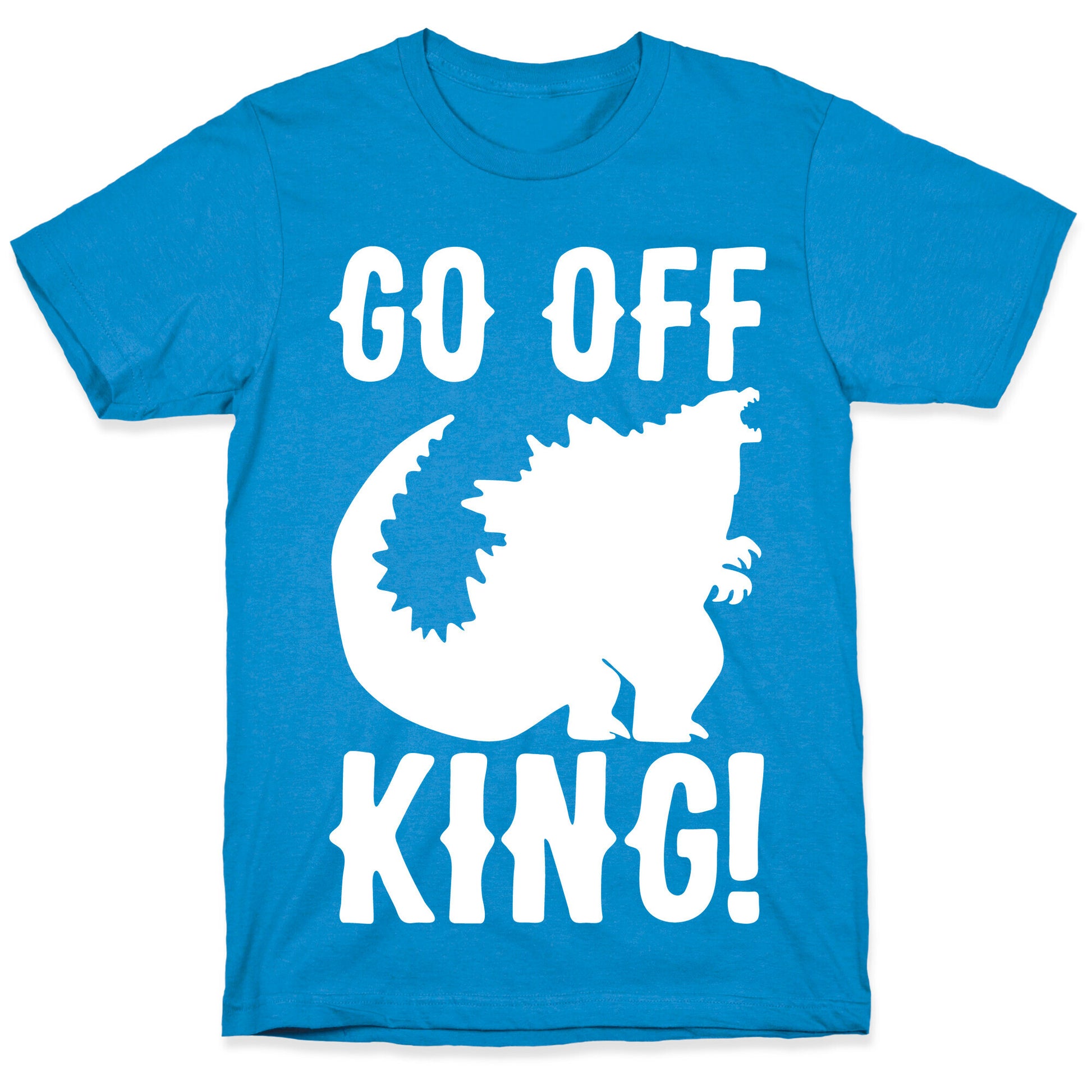 Go Off King White Print T-Shirt