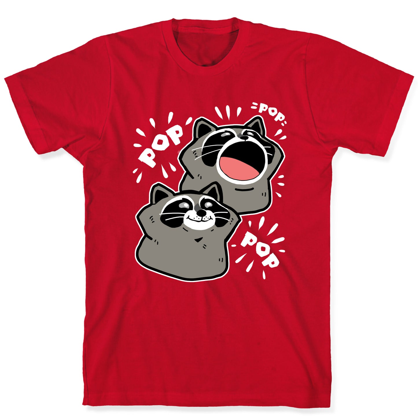 Pop Raccoon T-Shirt