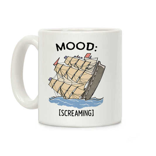 Stuck On A Sinking Ship Coffee Mug