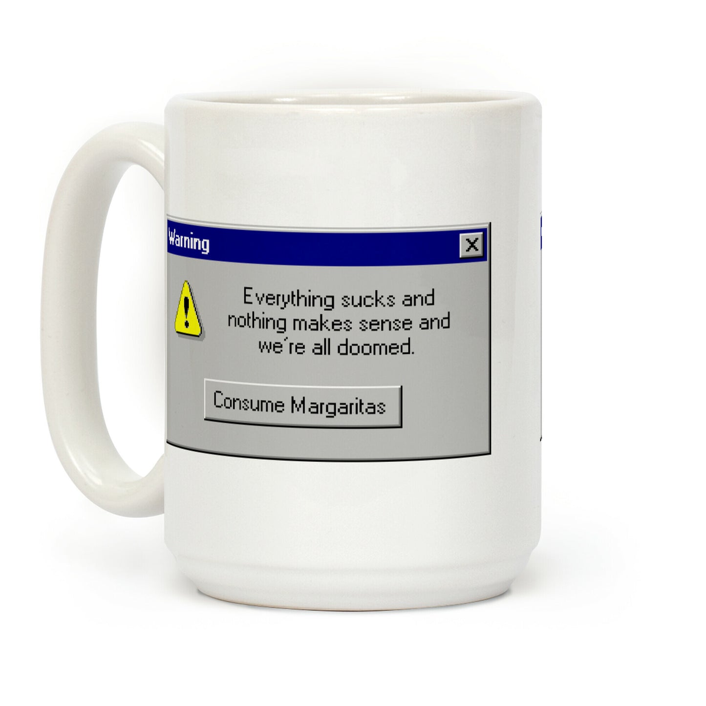 Windows 95 Consume Margaritas Coffee Mug