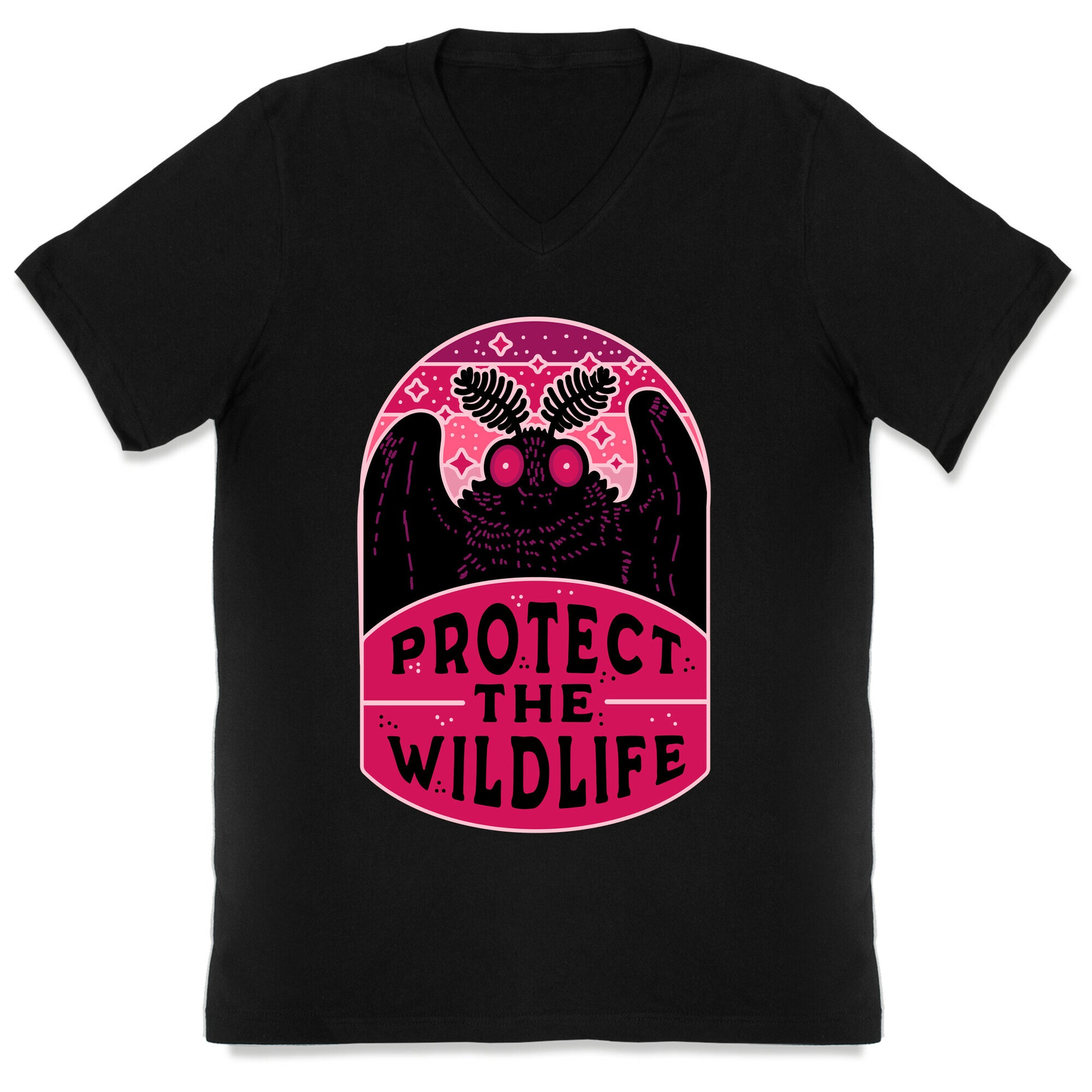 Protect the Wildlife (Mothman) V-Neck