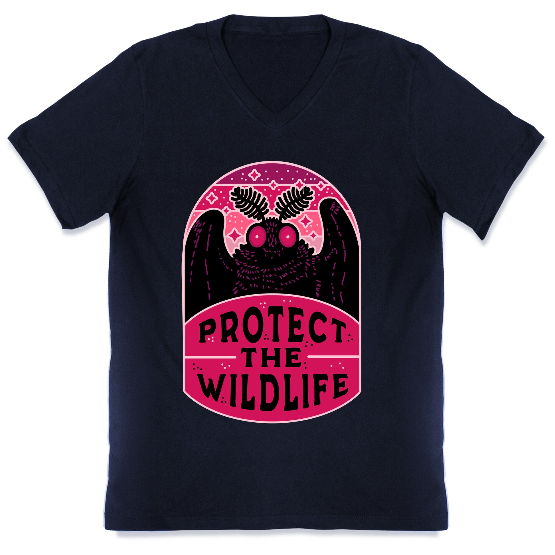 Protect the Wildlife (Mothman) V-Neck