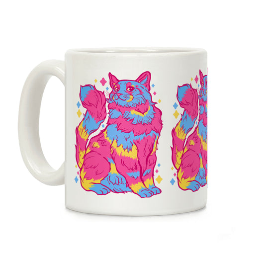 Pansexual Pride Cat Coffee Mug