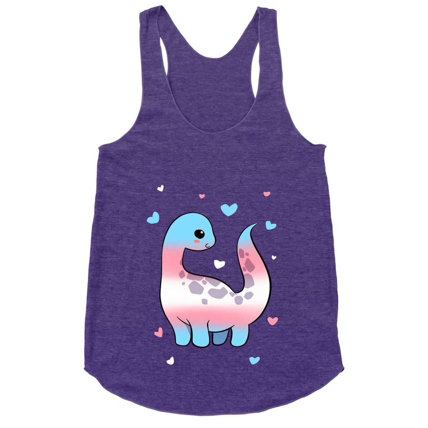 Transgender-Dino Racerback Tank