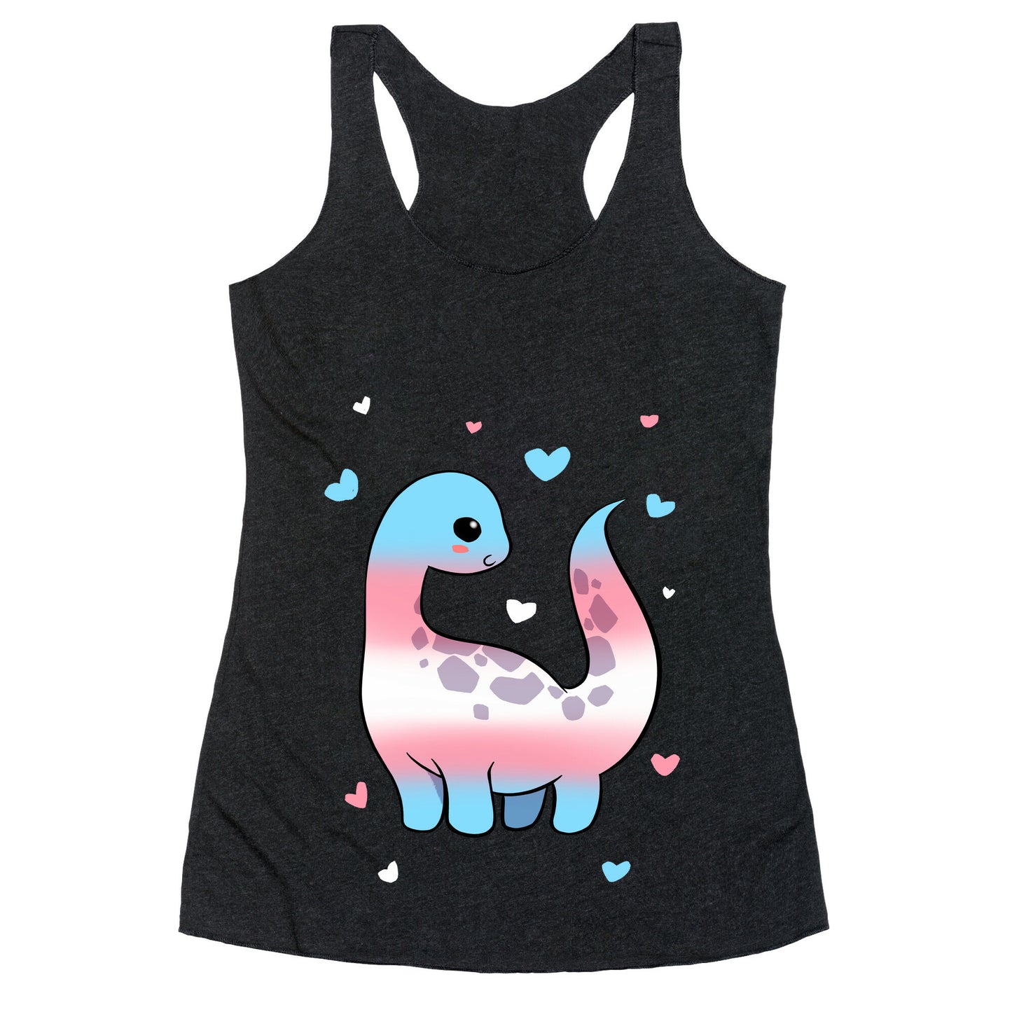 Transgender-Dino Racerback Tank
