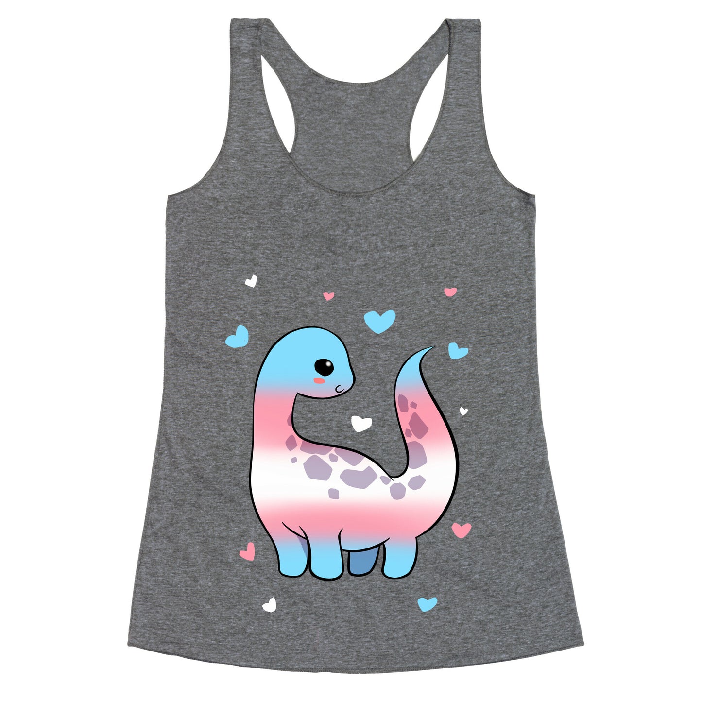 Transgender-Dino Racerback Tank