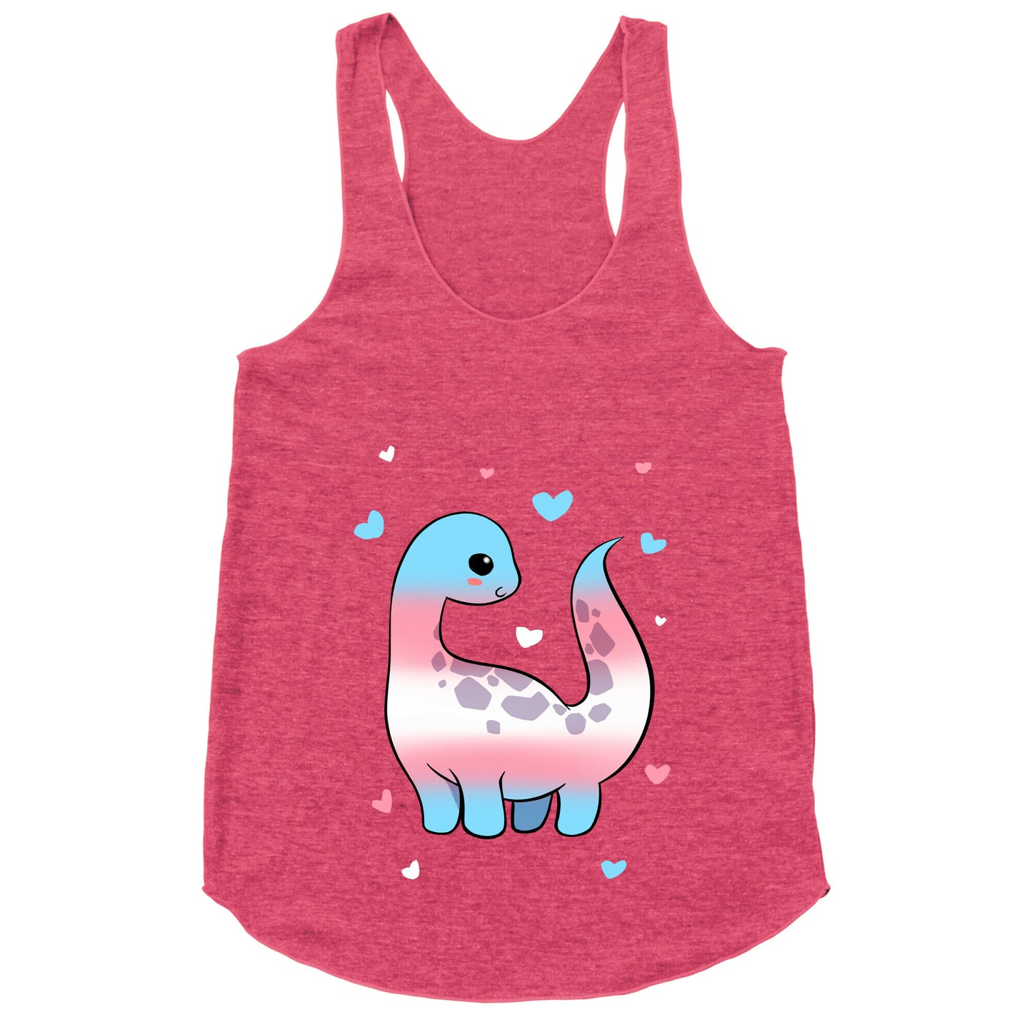 Transgender-Dino Racerback Tank
