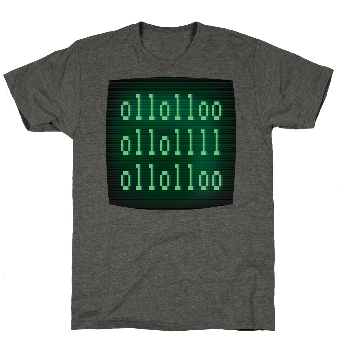 LOL Binary Code Unisex Triblend Tee