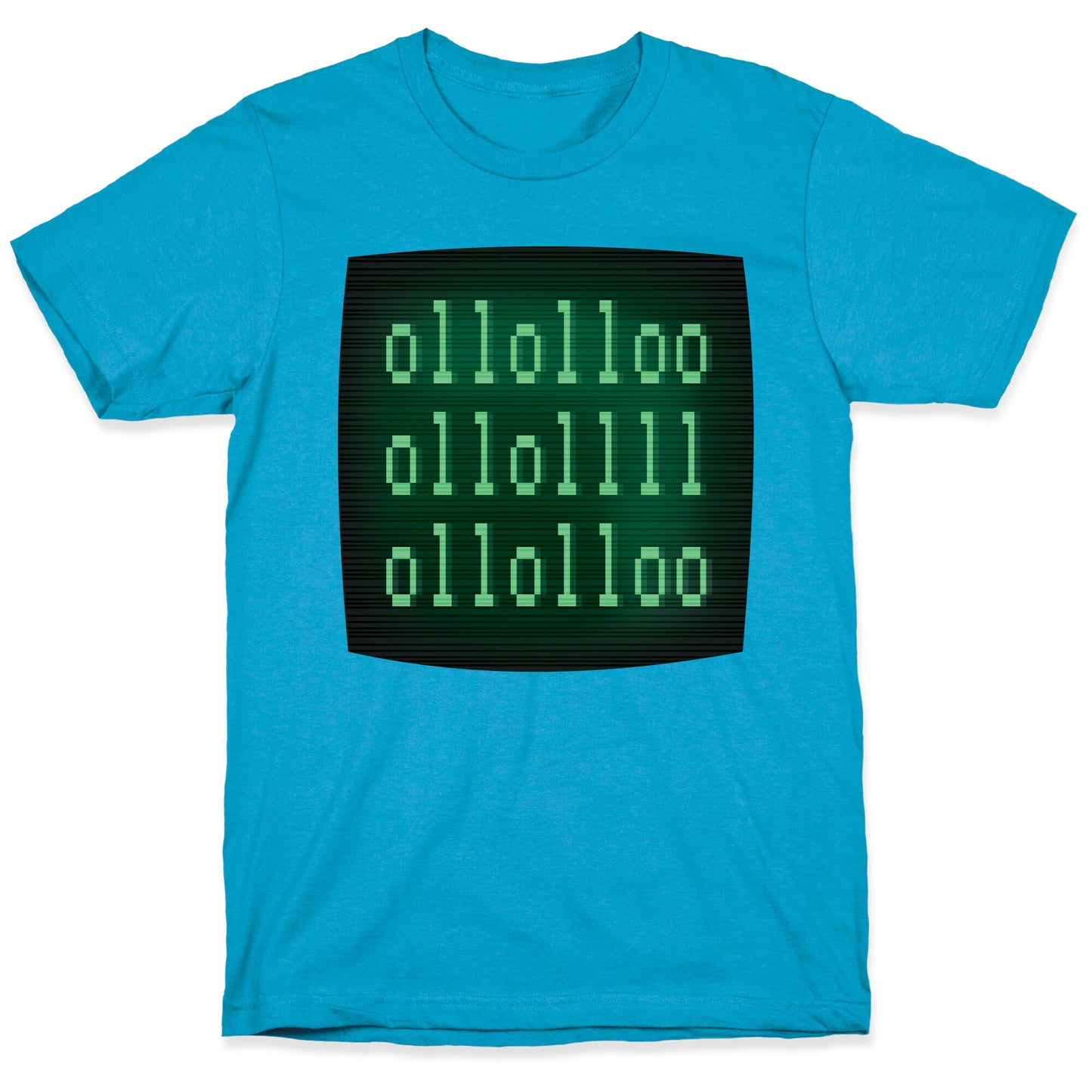 LOL Binary Code Unisex Triblend Tee