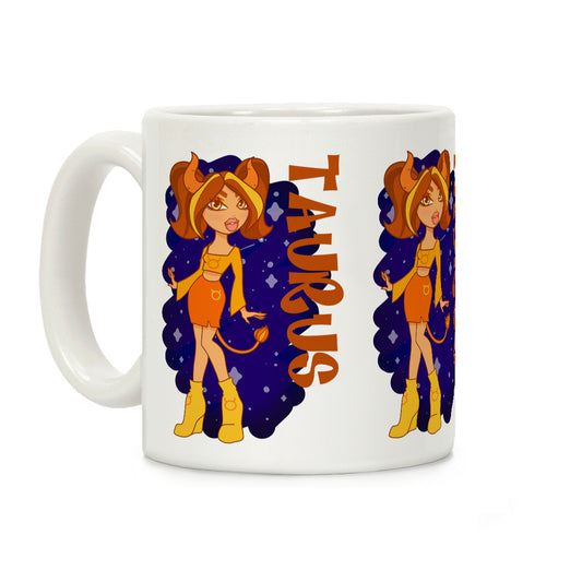 Zodiac Dollz: Taurus Coffee Mug