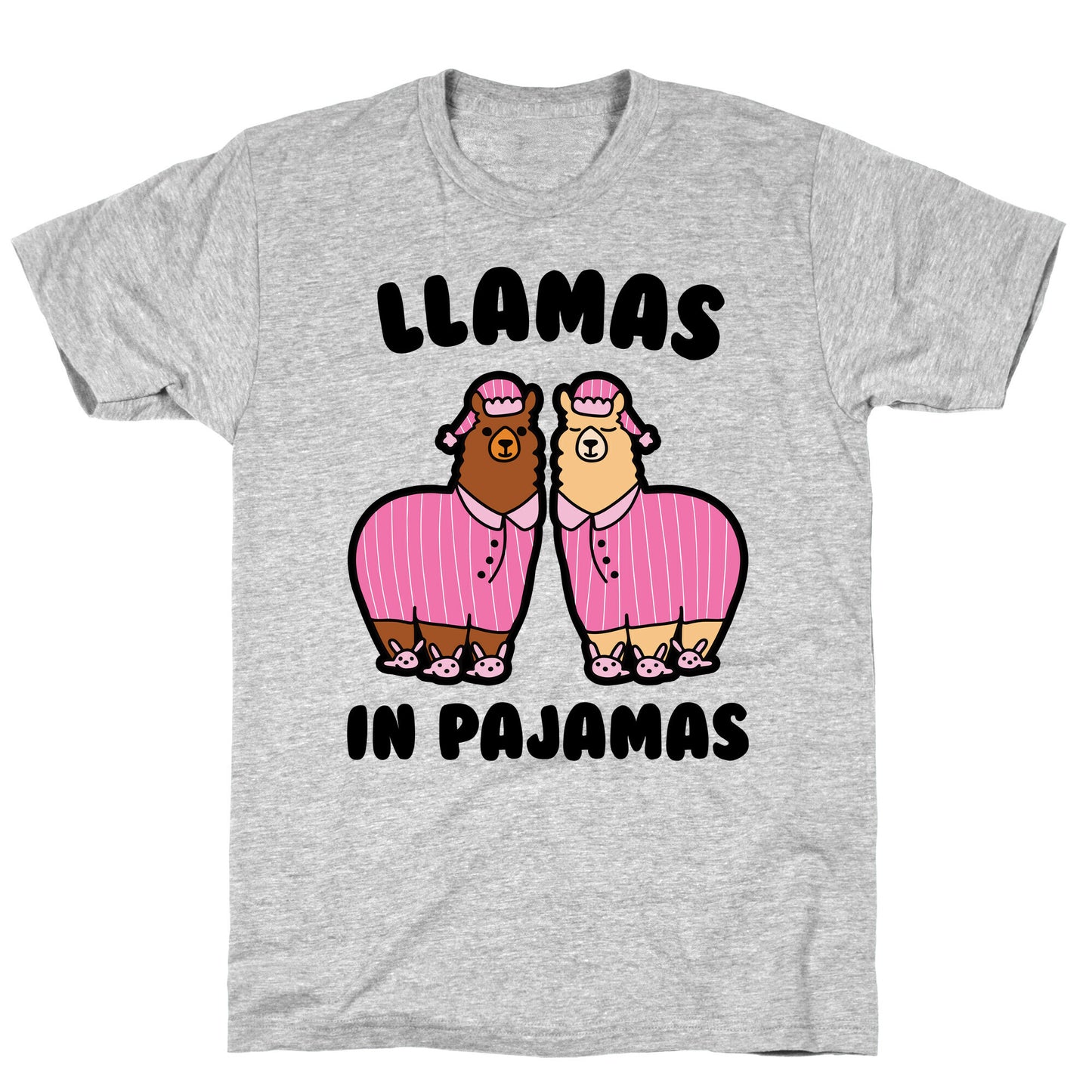 Llamas in Pajamas T-Shirt