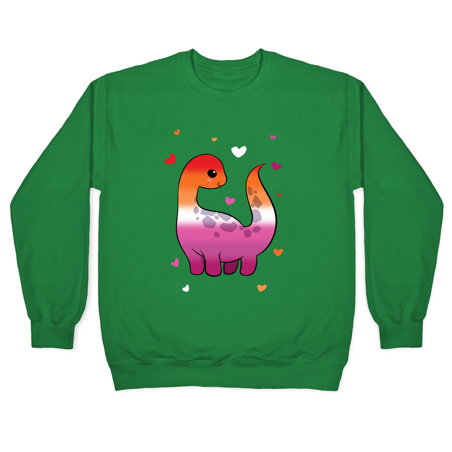 Lesbian-Dino Crewneck Sweatshirt